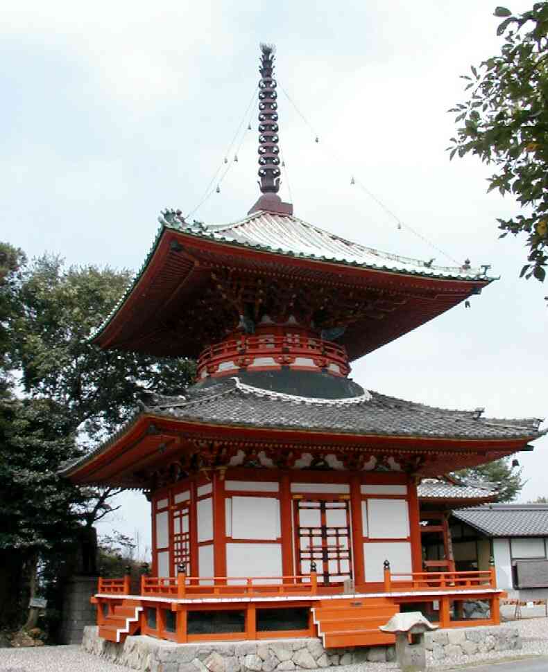 尾張竜泉寺多宝塔