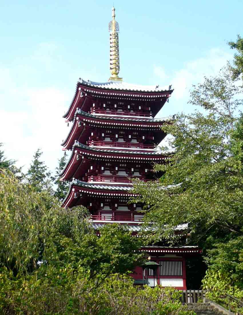 平賀 本土寺開創七百年慶讃 古材造 寳塔 百万