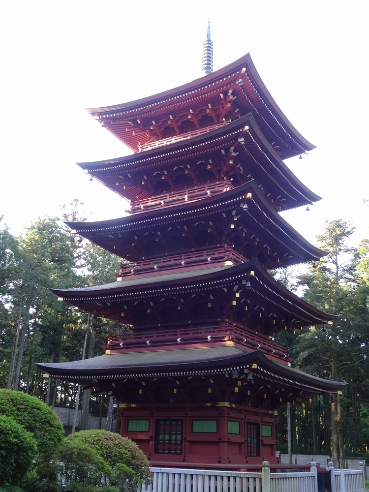 上條大石寺五重塔